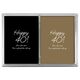 Elegant Happy 40th Double Deck Playing Cards Image 1 of 2